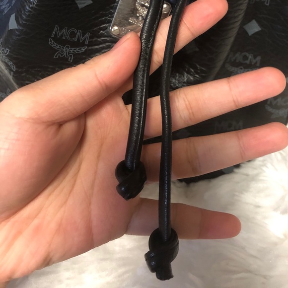 Authentic MCM Drawstring Bucket Bag - Picture 2 of 16